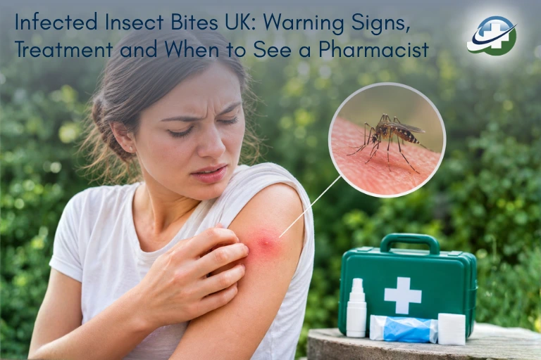 infected insect bites UK